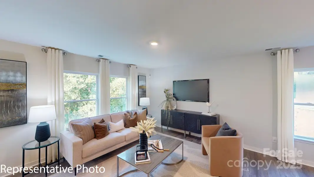 Furnished interior view inside a new home in Woodhaven at Chester, Chester (Image 33).