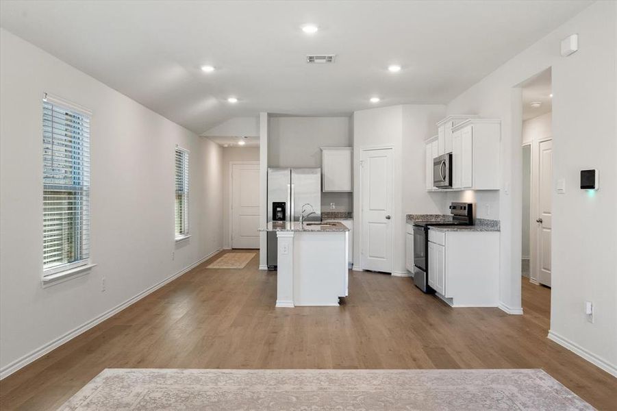 Furnished interior view inside a new home in , Crandall (Image 9). Furnished interior view inside a new home in , Crandall (Image 9).