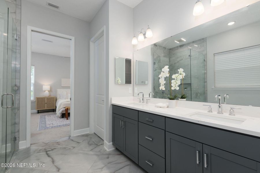 Furnished interior view inside a new home in Seabrook Village at Seabrook, Ponte Vedra (Image 10).