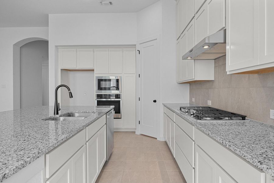 Furnished interior view inside a new home in Lakeside at Tessera on Lake Travis, Lago Vista (Image 10).