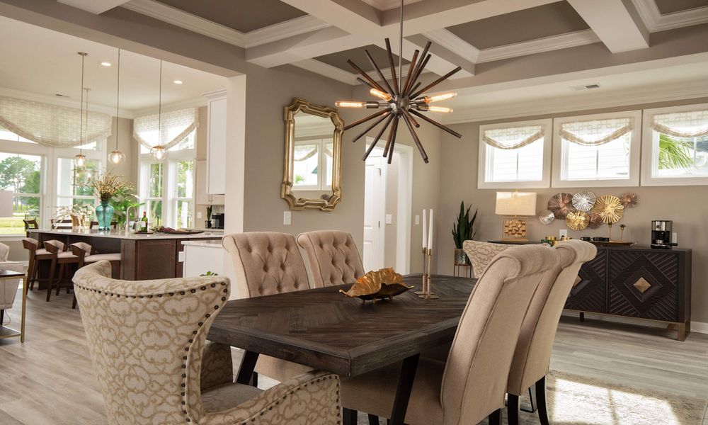 Furnished interior view inside a new home in Bridgewater - Waterside Village, Little River (Image 16). Furnished interior view inside a new home in Bridgewater - Waterside Village, Little River (Image 16).