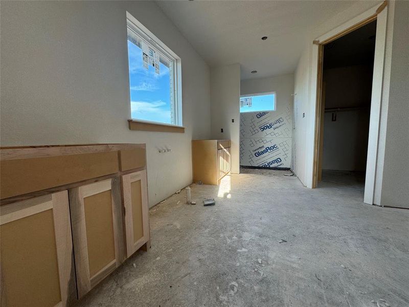 In-progress construction of a new home in Coyote Crossing, Godley, TX (Image 7). In-progress construction of a new home in Coyote Crossing, Godley, TX (Image 7).