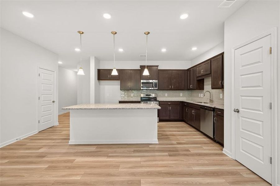 Furnished interior view inside a new home in Jameson Towns, Villa Rica (Image 6).