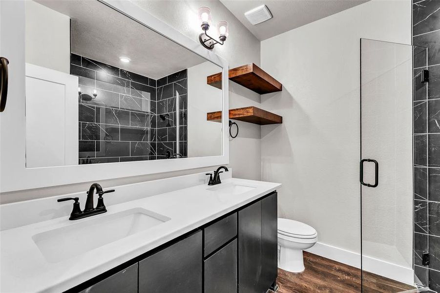 Furnished interior view inside a new home in , Ennis (Image 5).