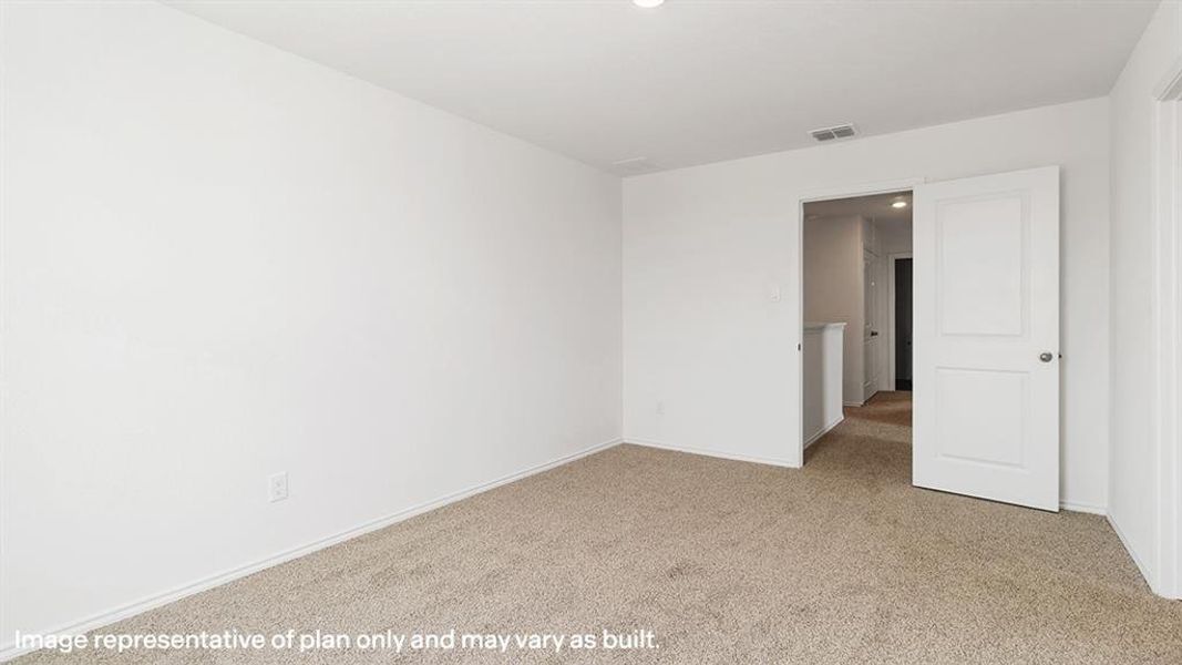 Spacious, unfurnished interior of a new home in Asher Oaks, Bonham (Image 10).