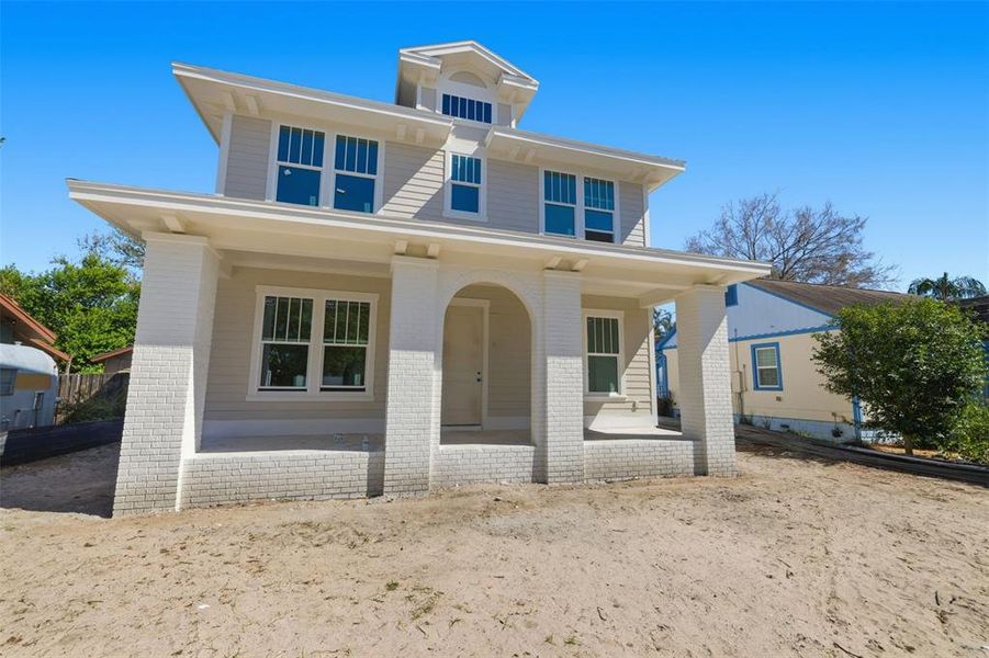 Exterior details and patio area of a home in , St. Petersburg (Image 11). Exterior details and patio area of a home in , St. Petersburg (Image 11).