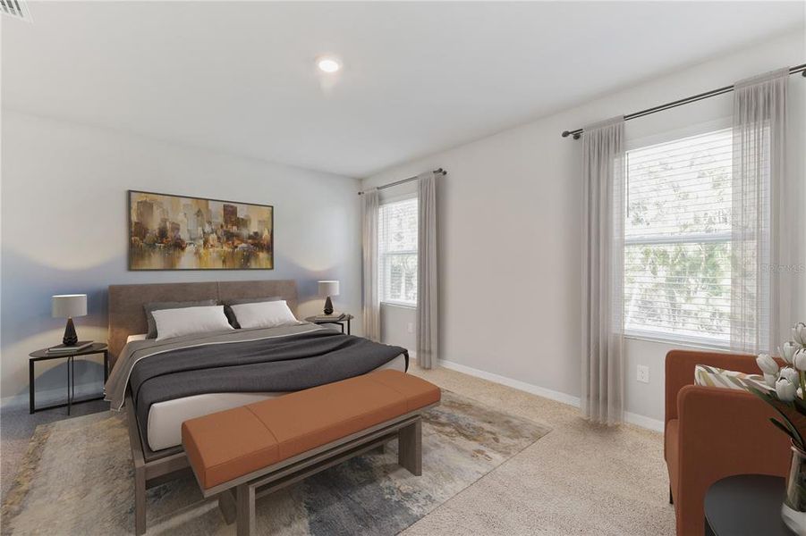 Furnished interior view inside a new home in Burnt Store Village, Punta Gorda (Image 8).