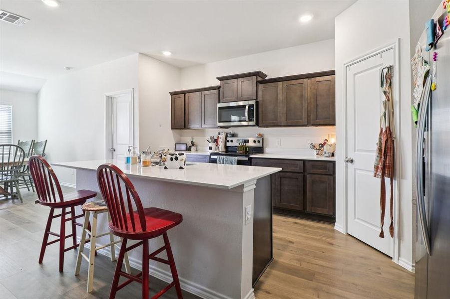 Furnished interior view inside a new home in Creeks at Burnett Trail, Canton (Image 10). Furnished interior view inside a new home in Creeks at Burnett Trail, Canton (Image 10).