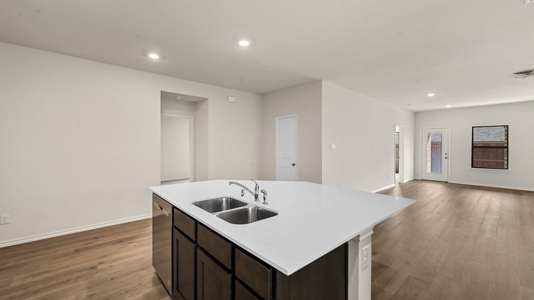 Furnished interior view inside a new home in Valor Farms, Royse City (Image 7).