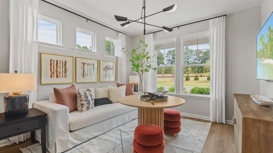 Furnished interior view inside a new home in Hamilton Lakes, Loganville (Image 7).