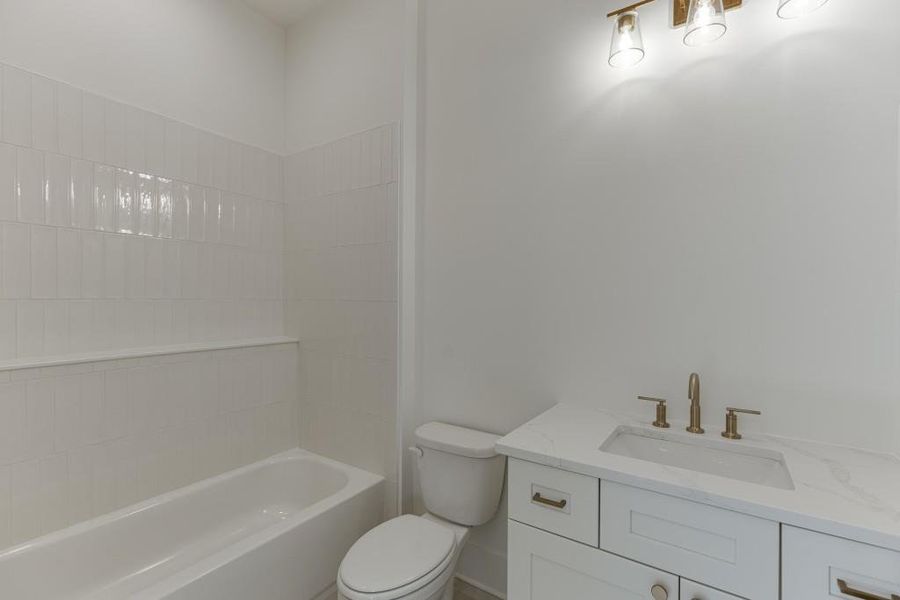 Furnished interior view inside a new home in , Buford (Image 9).