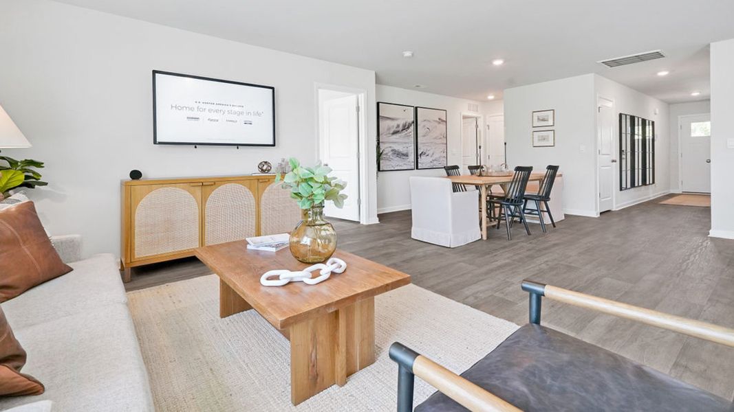 Furnished interior view inside a new home in Driftwood, Richlands (Image 16).
