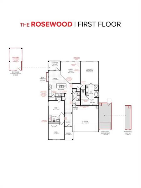 Rosewood Floor Plan First Floor Rosewood Floor Plan First Floor