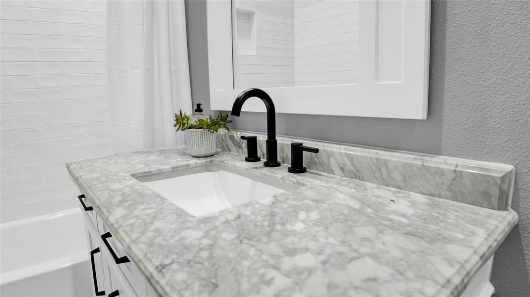 Close-up of interior finishes inside a home in , Crystal Beach (Image 23).