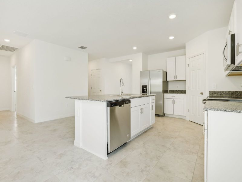 Kitchen in the Daphne floorplan at 2326 White Tail Street