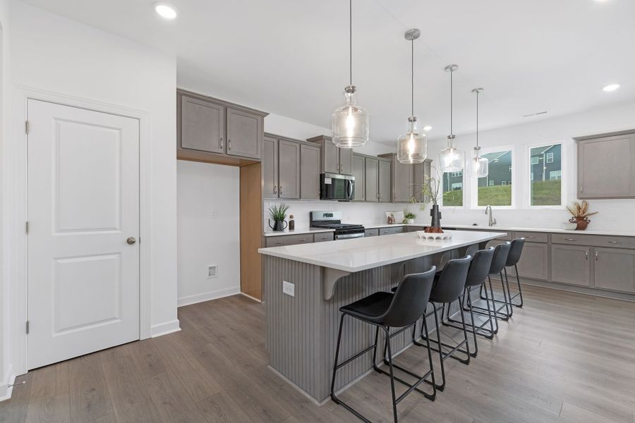 Furnished interior view inside a new home in Copper Ridge at Flowers Plantation, Clayton (Image 5).