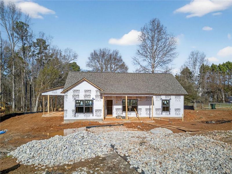 In-progress construction of a new home in , Douglasville, GA (Image 26). In-progress construction of a new home in , Douglasville, GA (Image 26).