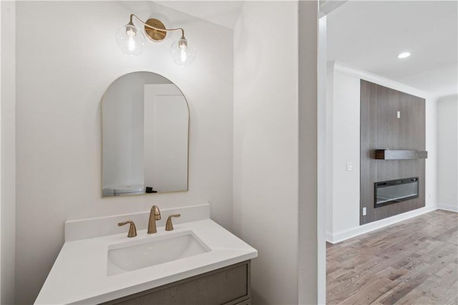 Furnished interior view inside a new home in , Decatur (Image 8).