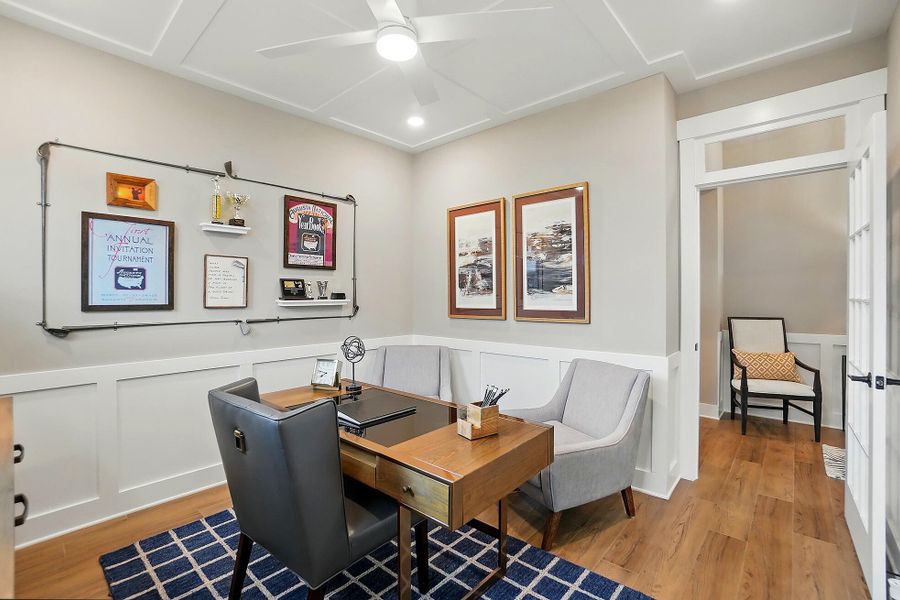 Furnished interior view inside a new home in Heritage - 55+ Community, Indian Trail (Image 18).
