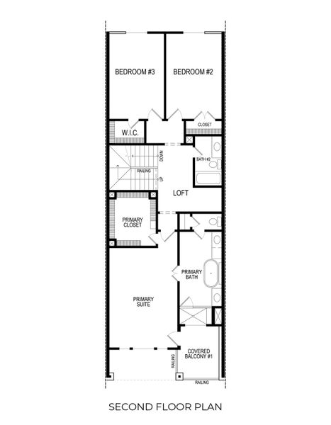 2D floor plan layout for the Cypress R by First Texas Homes in The Abbey at Mercer Crossing, Farmers Branch, TX (Image 4). 2D floor plan layout for the Cypress R by First Texas Homes in The Abbey at Mercer Crossing, Farmers Branch, TX (Image 4).