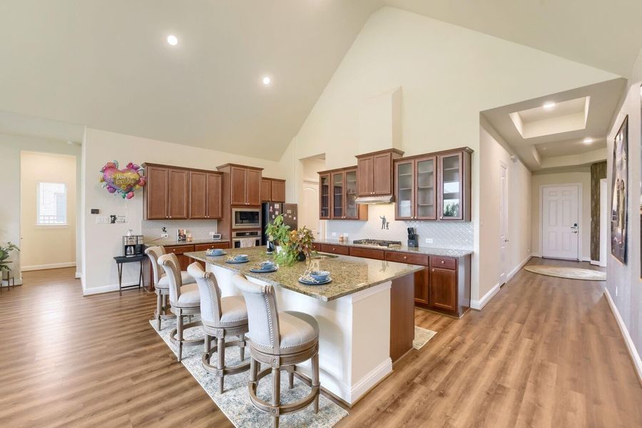 Furnished interior view inside a new home in , Katy (Image 9).