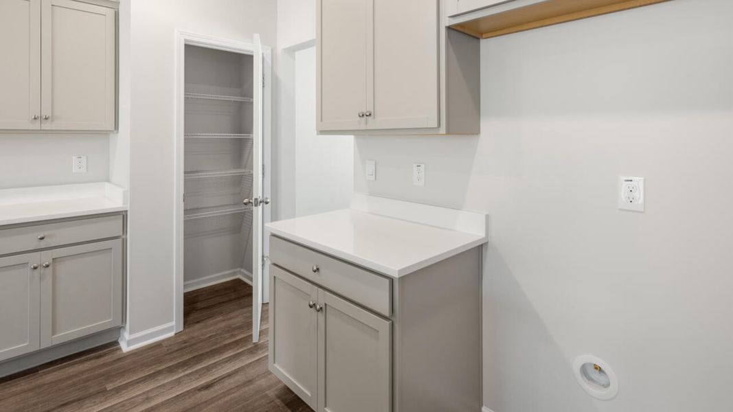 Representative furnished interior of a home built from the TILLMAN by D.R. Horton in Surfside Landing, Hubert (Image 10).