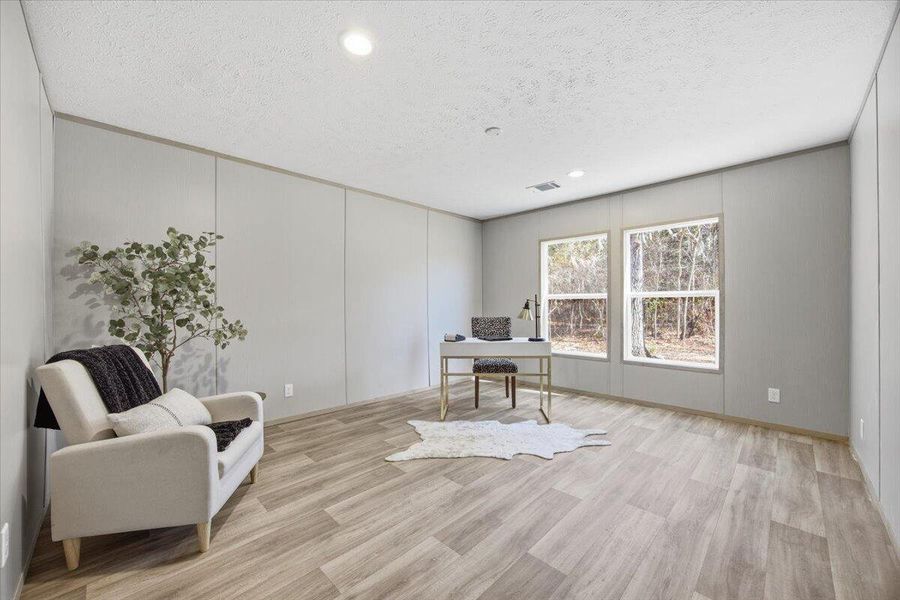 Furnished interior view inside a new home in , Cross (Image 16). Furnished interior view inside a new home in , Cross (Image 16).