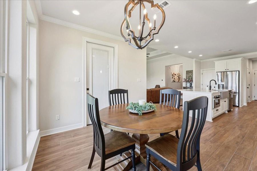 Furnished interior view inside a new home in , Beaumont (Image 33). Furnished interior view inside a new home in , Beaumont (Image 33).