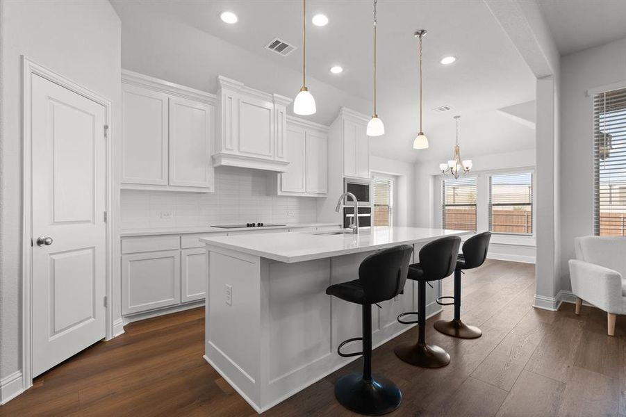 Furnished interior view inside a new home in , Waxahachie (Image 11).