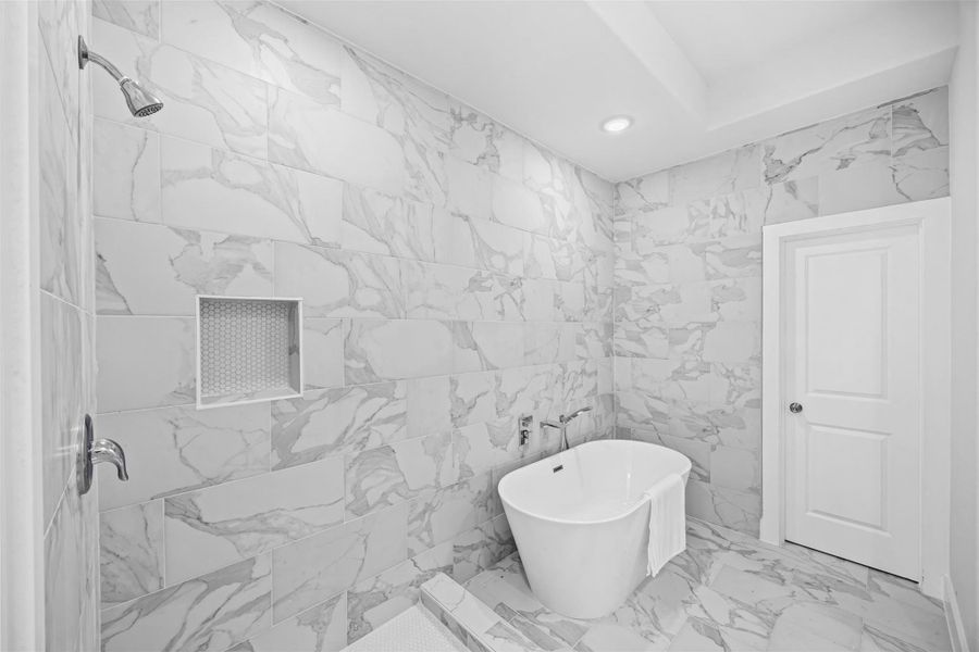 Furnished interior view inside a new home in , Houston (Image 6).