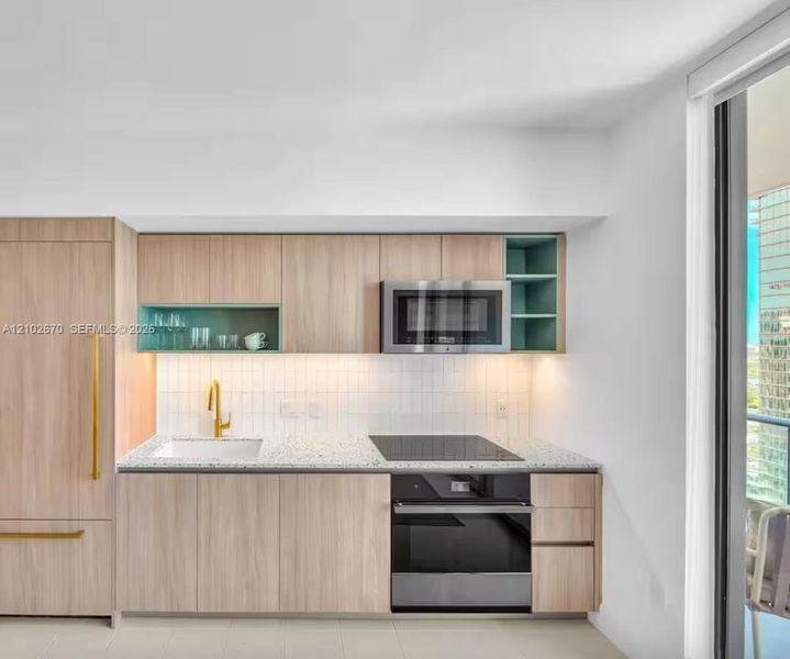 Furnished interior view inside a new home in , Miami (Image 13).