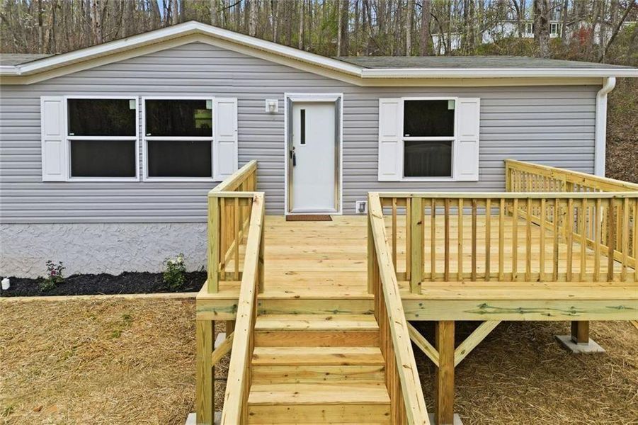 Exterior details and patio area of a home in , Ball Ground (Image 23). Exterior details and patio area of a home in , Ball Ground (Image 23).