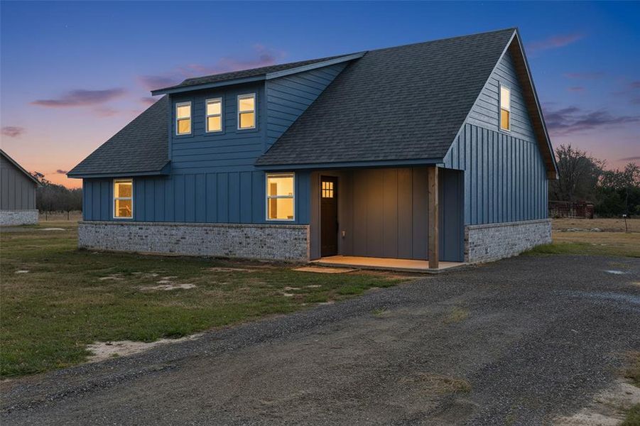 Exterior details and patio area of a home in , Winnsboro (Image 23).
