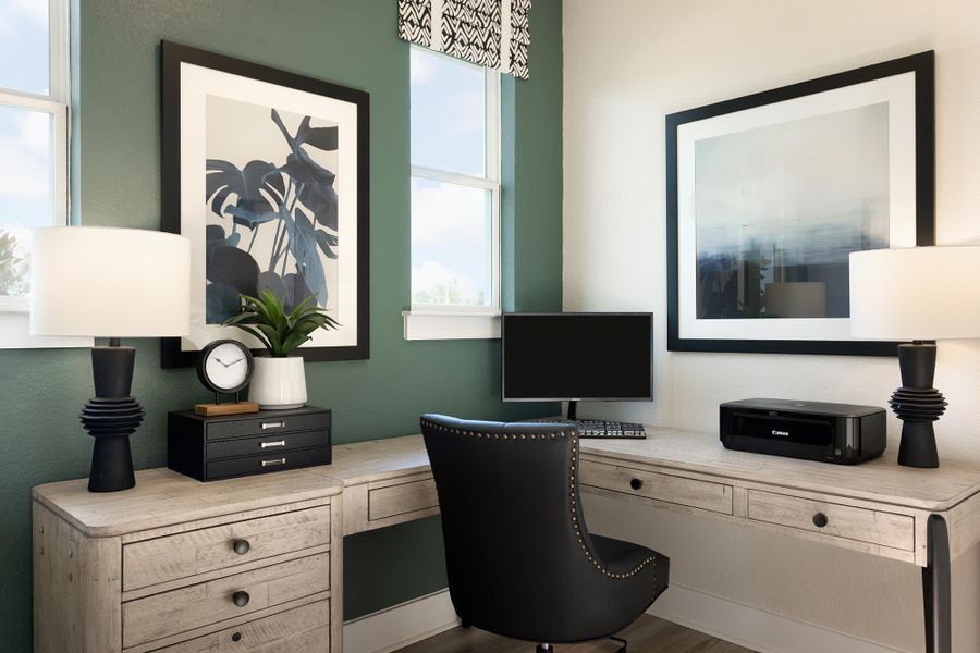 Office | Eli at Village at Manor Commons in Manor, TX by Landsea Homes