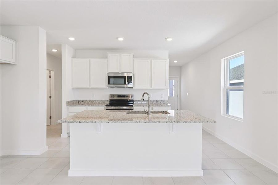 Furnished interior view inside a new home in Hamilton Bluff, Haines City (Image 18).