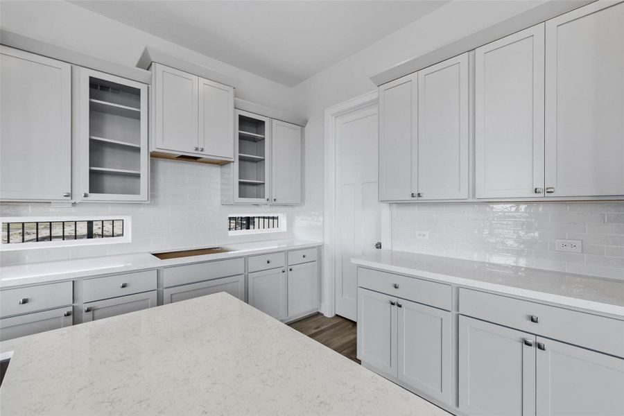 Furnished interior view inside a new home in Bridgeland Central, Cypress (Image 9). Furnished interior view inside a new home in Bridgeland Central, Cypress (Image 9).