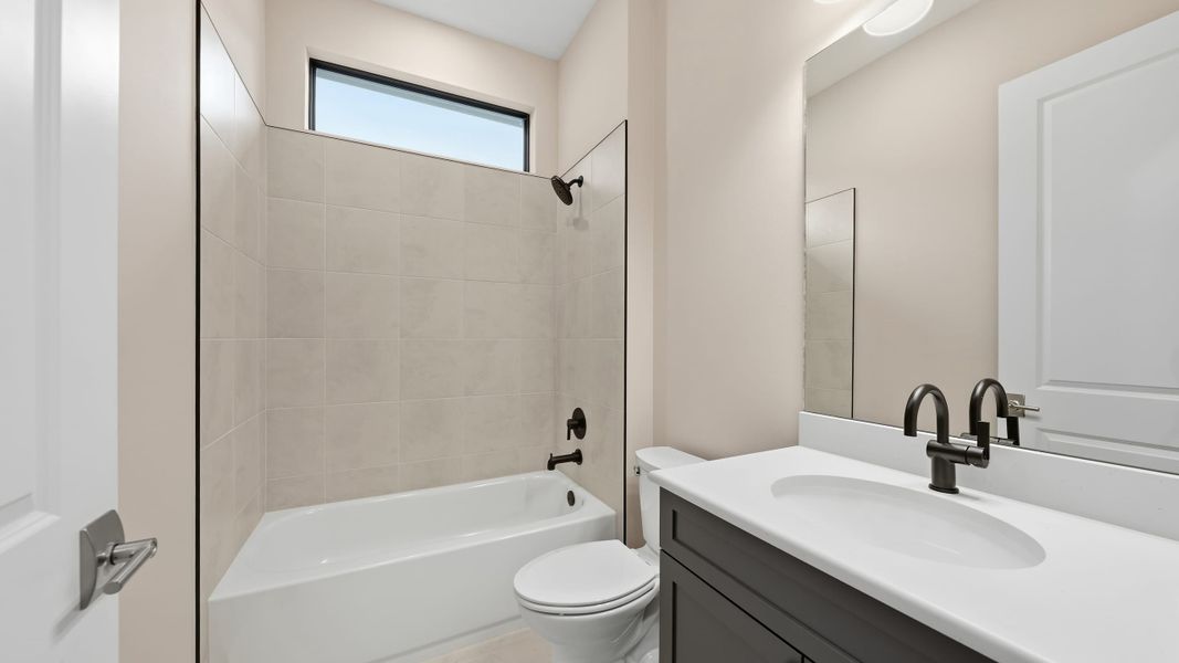 Furnished interior view inside a new home in PGA Village Verano, Port St. Lucie (Image 16).
