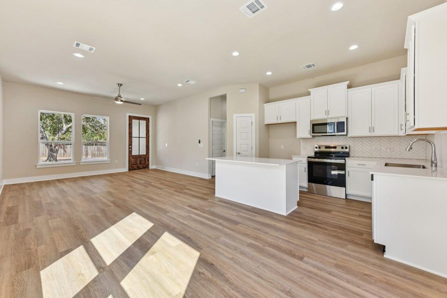 Furnished interior view inside a new home in , Cottonwood Shores (Image 5). Furnished interior view inside a new home in , Cottonwood Shores (Image 5).