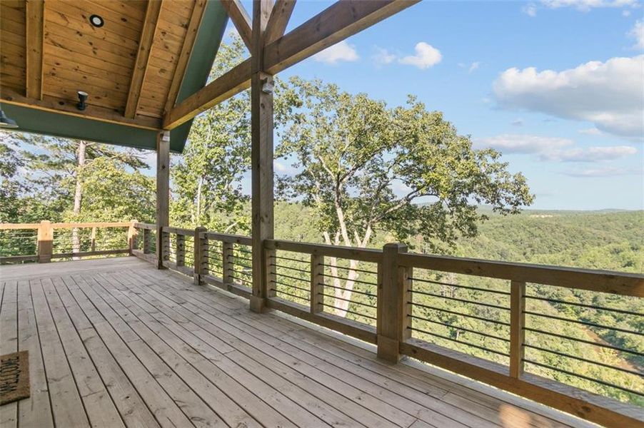 Exterior details and patio area of a home in , Talking Rock (Image 31).