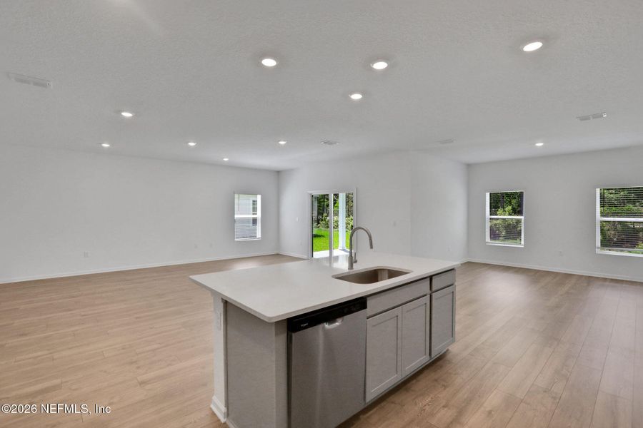 Furnished interior view inside a new home in Amberly, Green Cove Springs (Image 8).