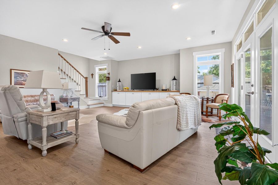 Furnished interior view inside a new home in , Summerton (Image 93). Furnished interior view inside a new home in , Summerton (Image 93).