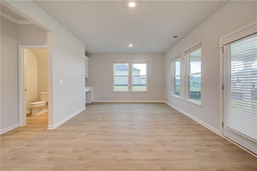 Spacious, unfurnished interior of a new home in Westwind Estates, Hampton (Image 22).