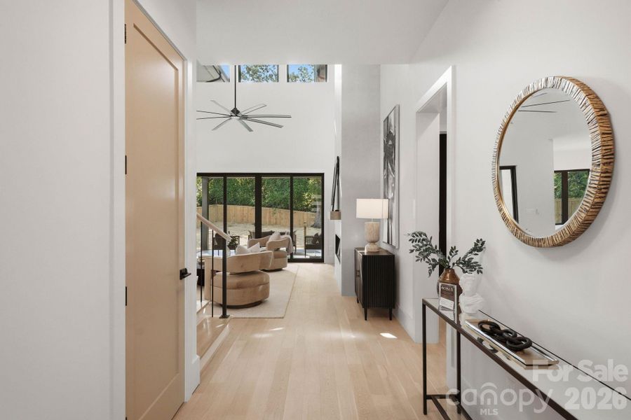 Furnished interior view inside a new home in , Charlotte (Image 4).