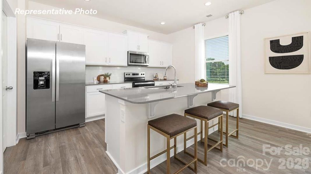 Furnished interior view inside a new home in Cramer Estates, Gastonia (Image 5). Furnished interior view inside a new home in Cramer Estates, Gastonia (Image 5).