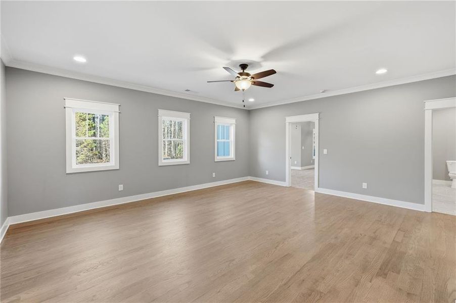 Spacious, unfurnished interior of a new home in , Buford (Image 22).