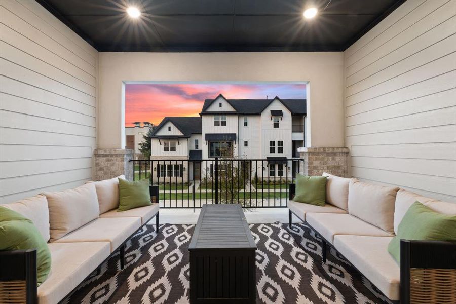 Furnished interior view inside a new home in , McKinney (Image 9). Furnished interior view inside a new home in , McKinney (Image 9).