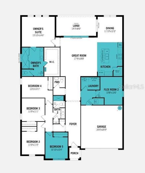 Dahlia Floorplan