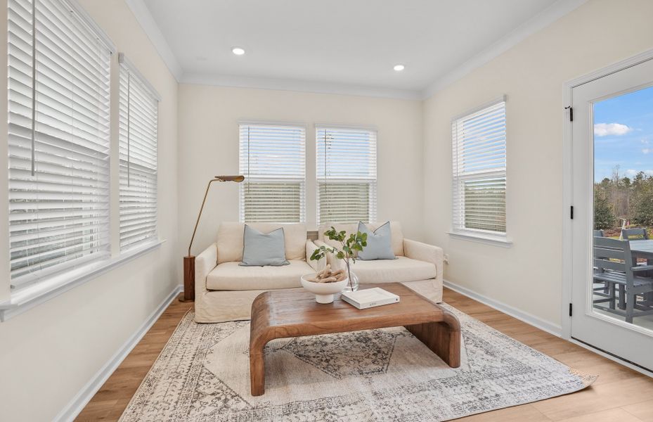 Furnished interior view inside a new home in Cannon Run, Concord (Image 7).