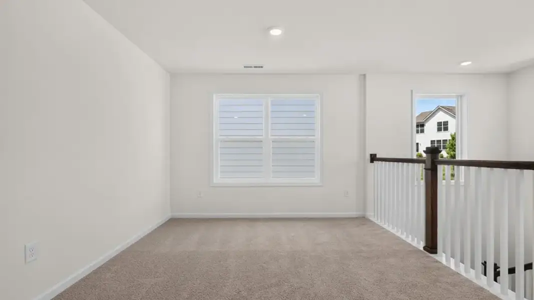 Spacious, unfurnished interior of a new home in Madden West, Fuquay Varina (Image 20).