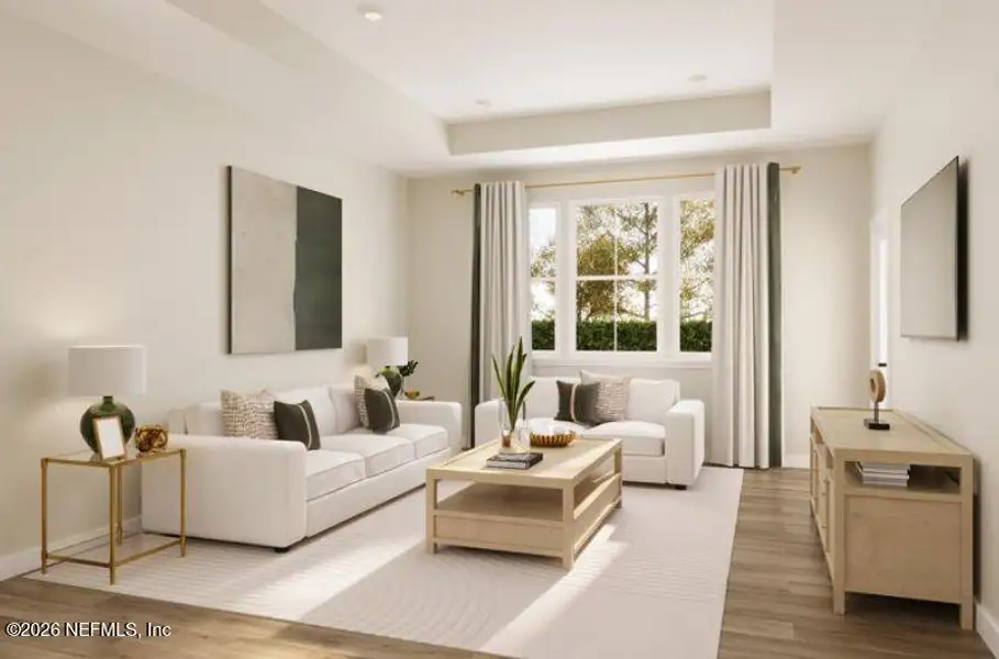 Furnished interior view inside a new home in , Palm Coast (Image 3).